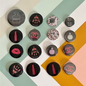 Chanel collectible pins 16